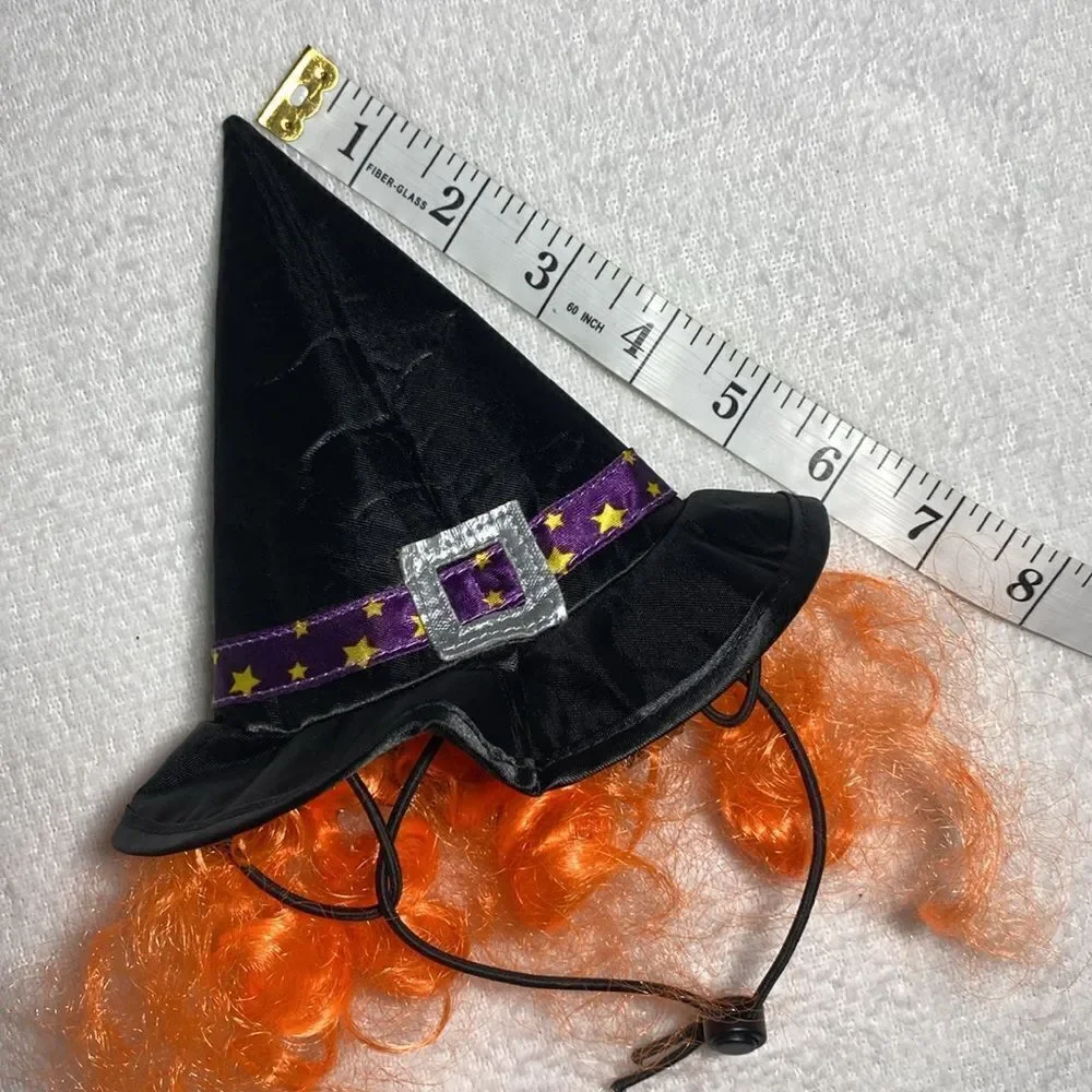 Dog Halloween Witch Hat Costume
